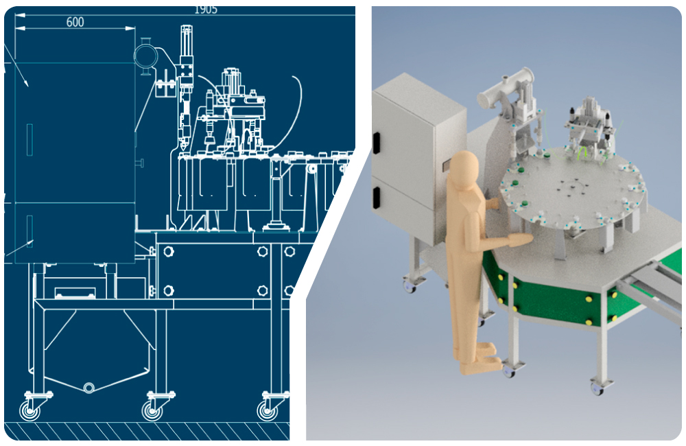Portafolio - Máquina Llenadora de Envases
