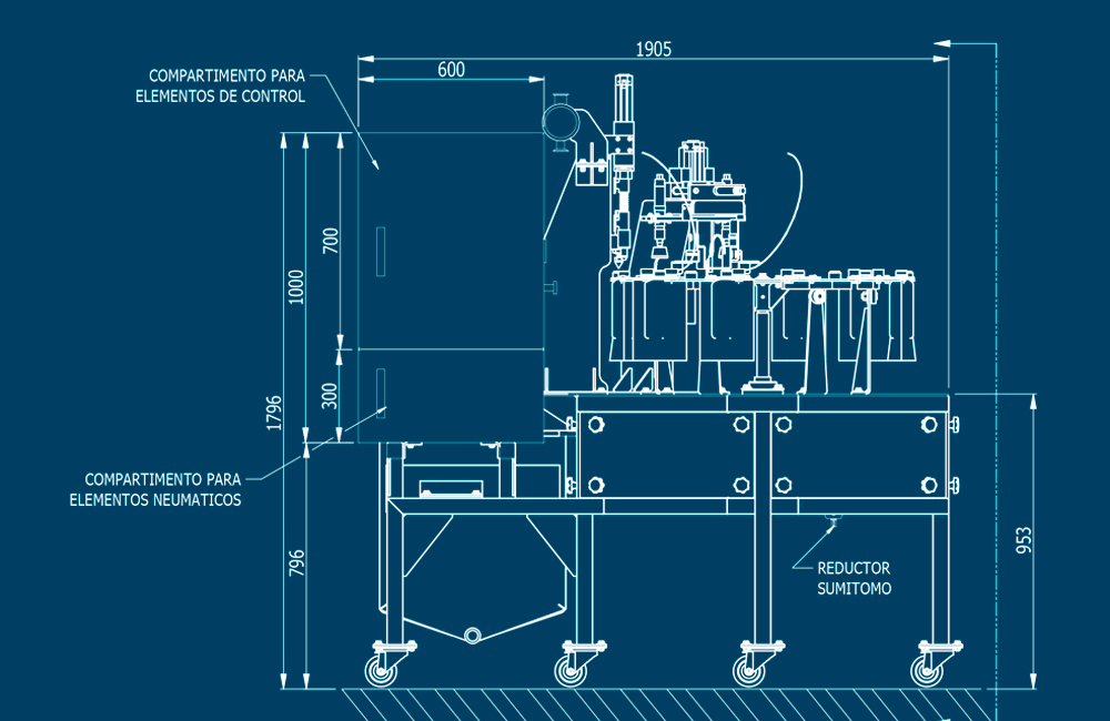Portafolio - Máquina Llenadora de Envases